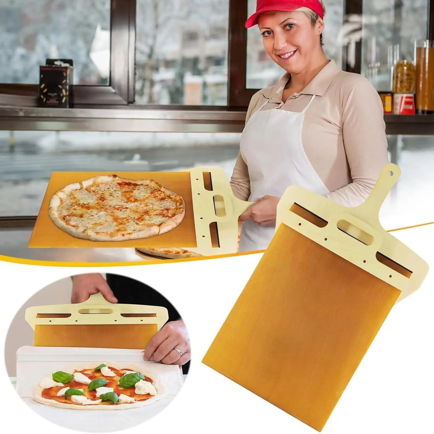 Sliding Pizza Shovel